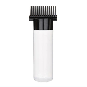 180ml Hair Dye Refillable Bottle Applicator Comb Multicolor Plastic Dispensing Salon Oil Hair Coloring Hairdressing Styling