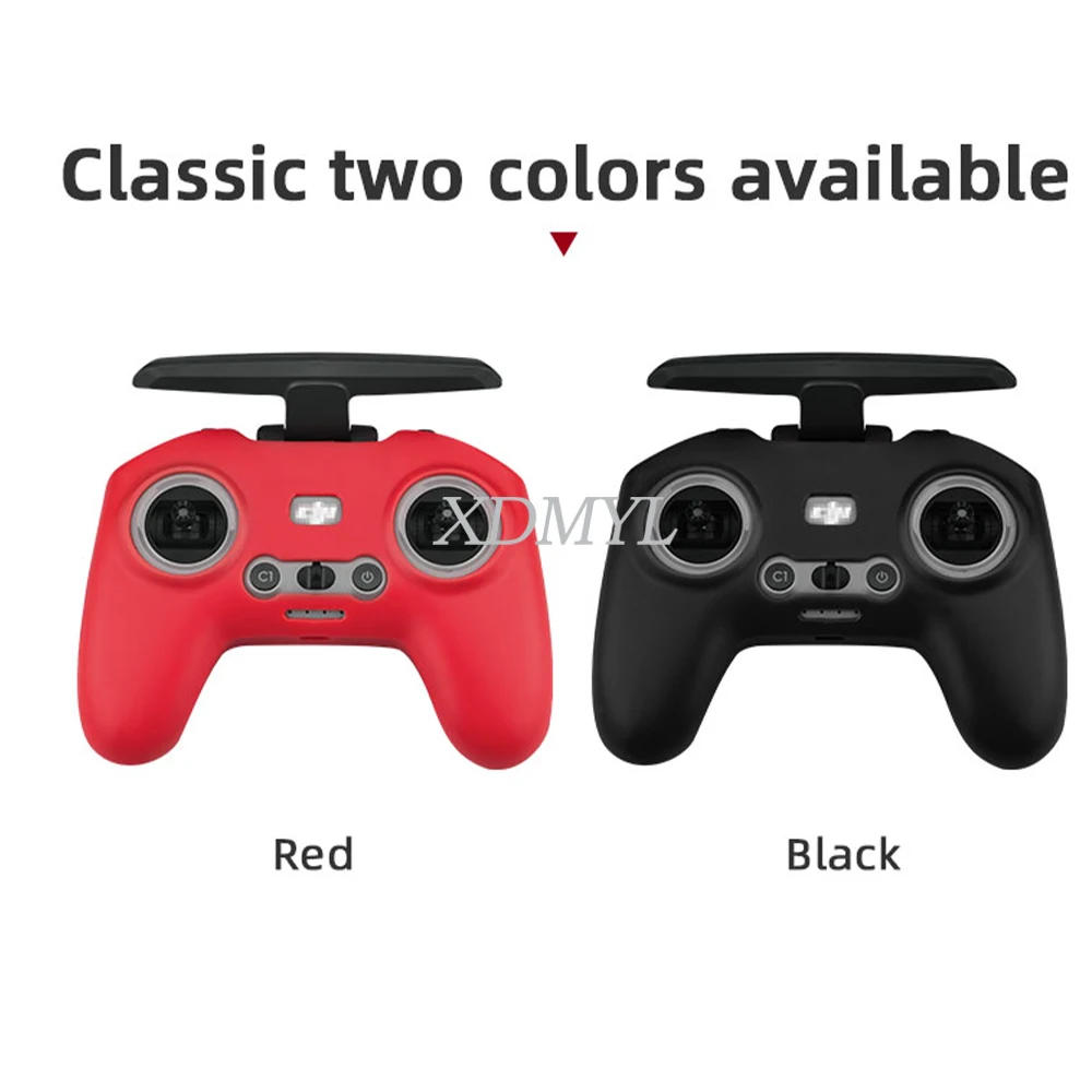 Description Picture 2 of itemFor DJI Remote Controller 2/3 Silicone Cover Protetcive Case Scratch-Resistant Portablefor DJI Avata 2/FPV Hanging Accessories