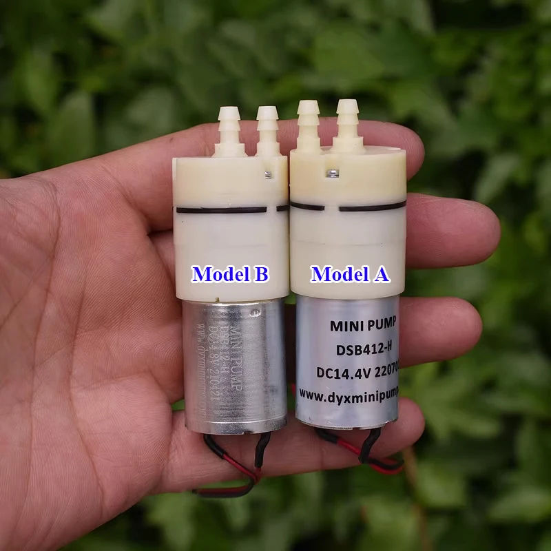 Description Picture 2 of itemDSB412-H DC 12V 14.4V Small Mini 370 Motor Diaphragm Pump Self-priming Suction Water Pump for Tea Table Pumping Garden Watering