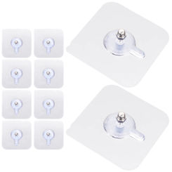 Punch-Free Non-Marking Screw Stickers Wall Picture Hook Invisible Traceless Hardwall Drywall Picture Hanging Kit