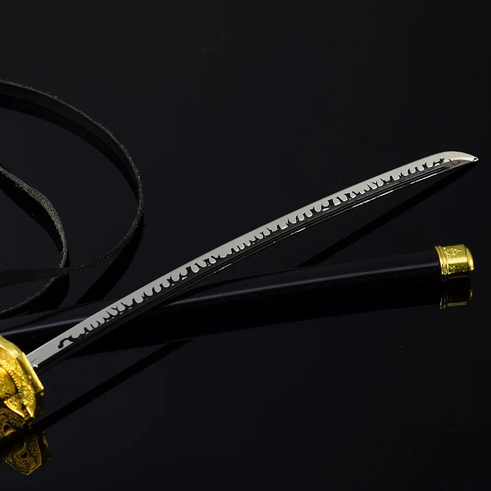 Description Picture 5 of itemMini Metal Yamato Katana Devil May Cry 5 Vergil Real Iron Ninja Knife Devil Japanese Katana Samurai Sword Kid Toy Anime Gift