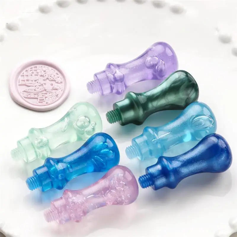 Description Picture 3 of itemSealing Wax Stamp Handle Wax Sealing Fire Paint Replace Handle DIY Scrapbooking Invitations Envelope Handmade Art Tools