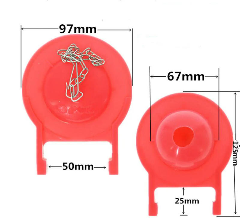 Description Picture 3 of itemHome Interior Finish Bathroom Old Toilet Parts Large Rubber Plug Flap valves 97mm