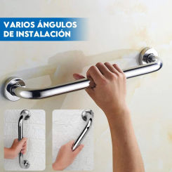 Safety Bar Bracket Handrail Stainless Steel Disabled Bathroom Safety Shower Handrail Stainless Steel Bathtub Shower Handrail