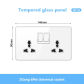 2Gang 6pin universal