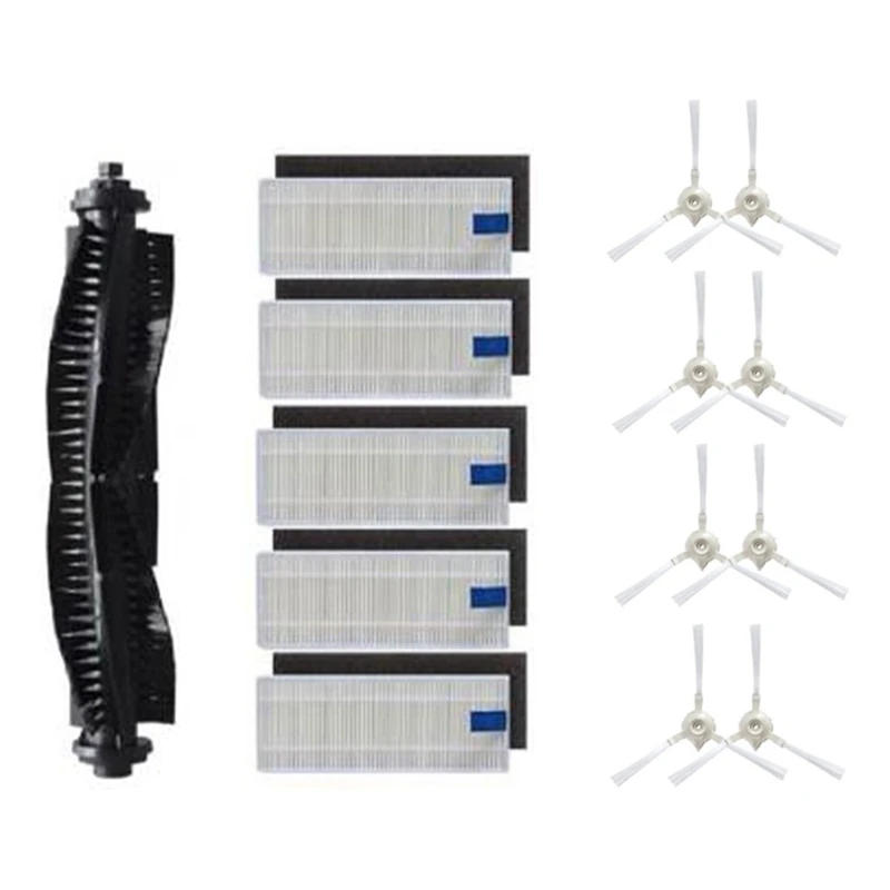 Description Picture 2 of itemMain Roller Brush Side Brush Filter For Tefal Rowenta X-Plorer Serie 75 RG7687 RR7687WH Vacuum Cleaner Accessories