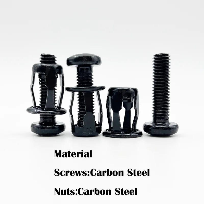 Description Picture 5 of itemExpansion Clamp Petal Rivet Lock Jack Nut Bolt Set Steel Hollow Wall Iron Rivet Riveter Fixed License Plate For Car Screw M4 M5