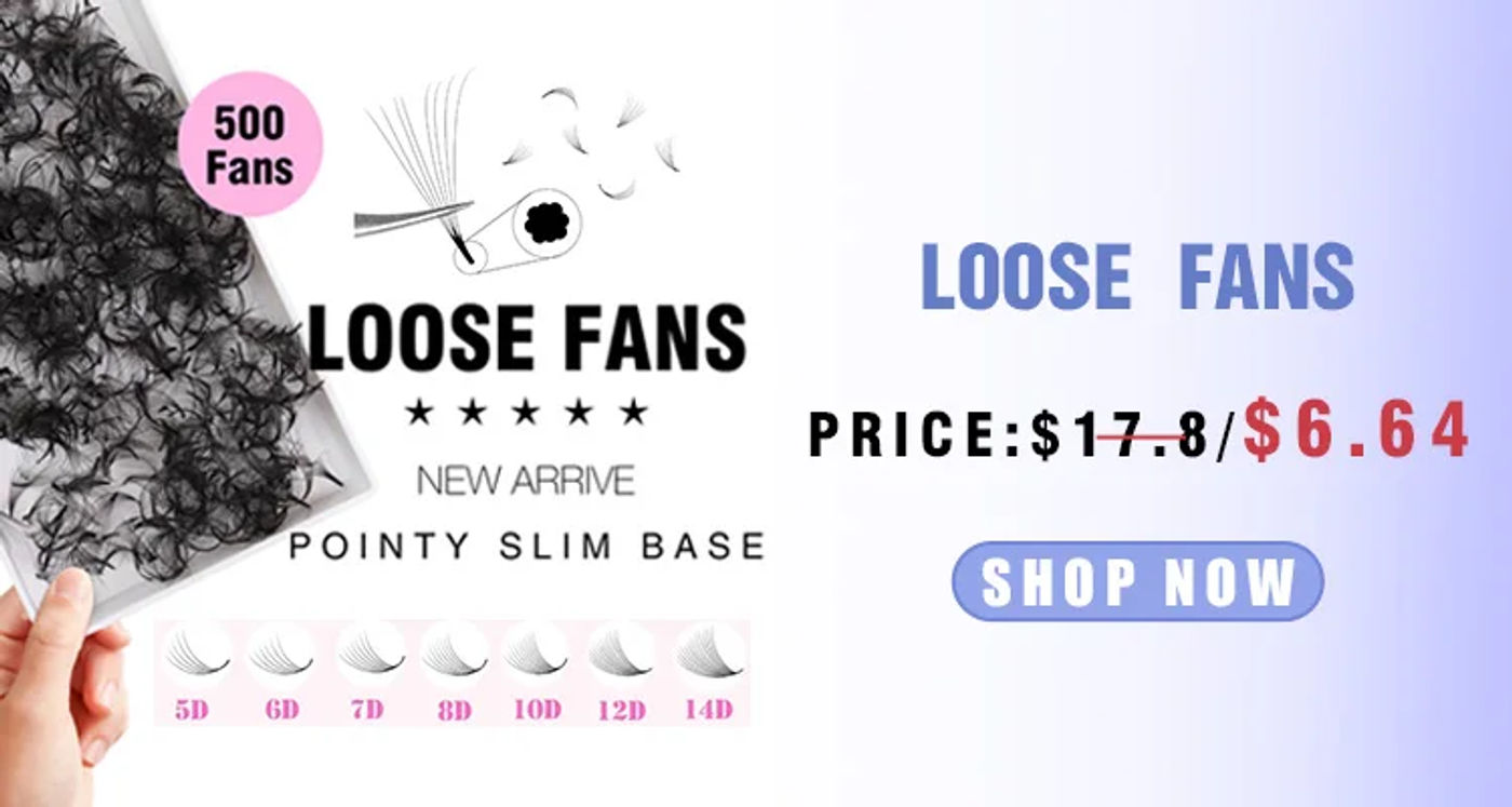 Description Picture 3 of itemTDANCE Ellipse Flat Eyelash Extension Lashes Natural 8-15 Black Soft Individual Split Tips Matte Soft Faux Mink False Eyelashes