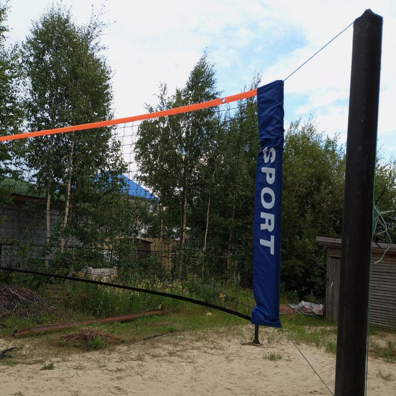 Description Picture 4 of item3.1/4.1/5.1/6.1m Professional Sport Training Standard Badminton Net Volleyball Net Easy Setup Outdoor Tennis Mesh Net Exercise