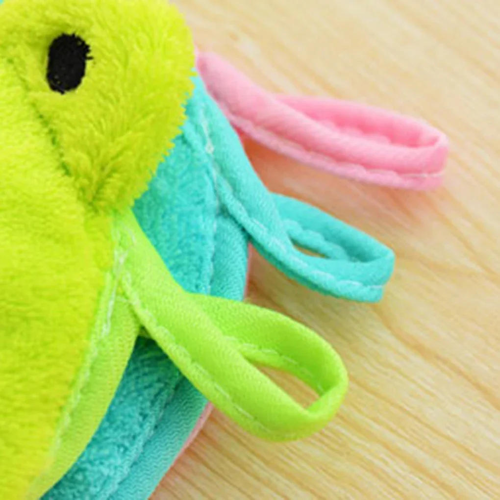 Description Picture 2 of itemLovely Cartoon Children Microfiber Hand Dry Towel For Kids Soft Plush Fabric Absorbent Hang Towel Kitchen Bathroom Bath Wipe