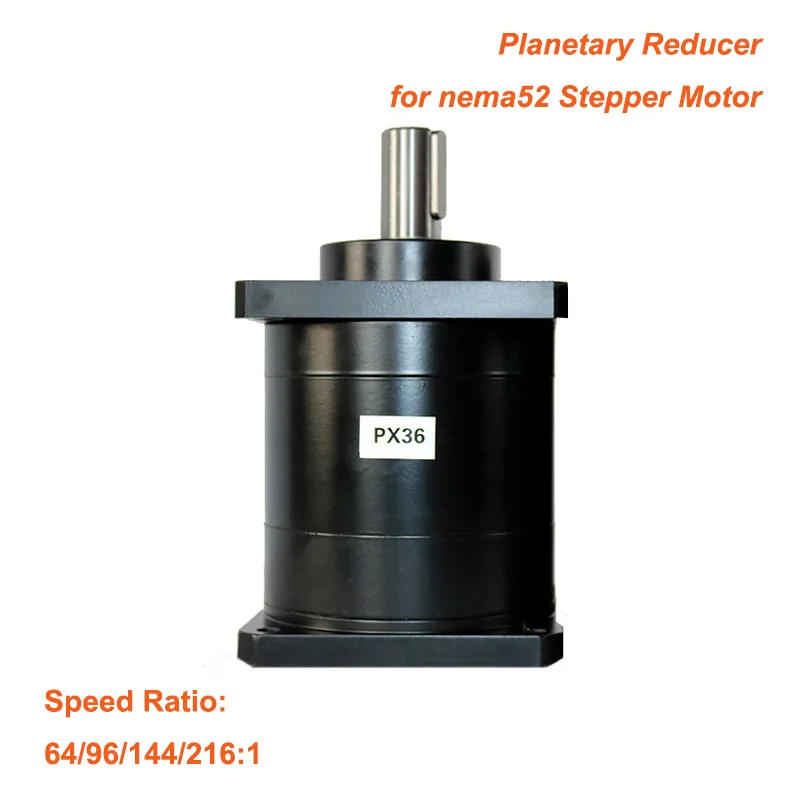 Description Picture 4 of item1Pcs/lot 130mm Planetary Gearbox Nema52 Speed Ratio 3:1 4:1 5:1 6:1 8:1 Planet Reducer 90N.m for 130 Stepper Motor Nema 52