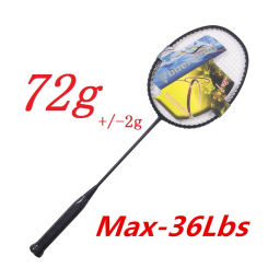 6U Badminton Racket Super Light Stiff Badminton Racquet Little Head Heavy Max 35Lbs Badminton Rackets Wholesale From John Dong