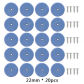 20PCS 22mm