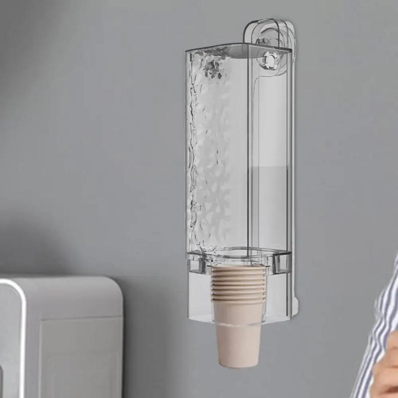 Description Picture 3 of itemWall Mount Cup Holder No Drilling Required Cup Holder Large Capacity Hygienic & Dustproof Wall Cup Holder Ensures Clean Drinking