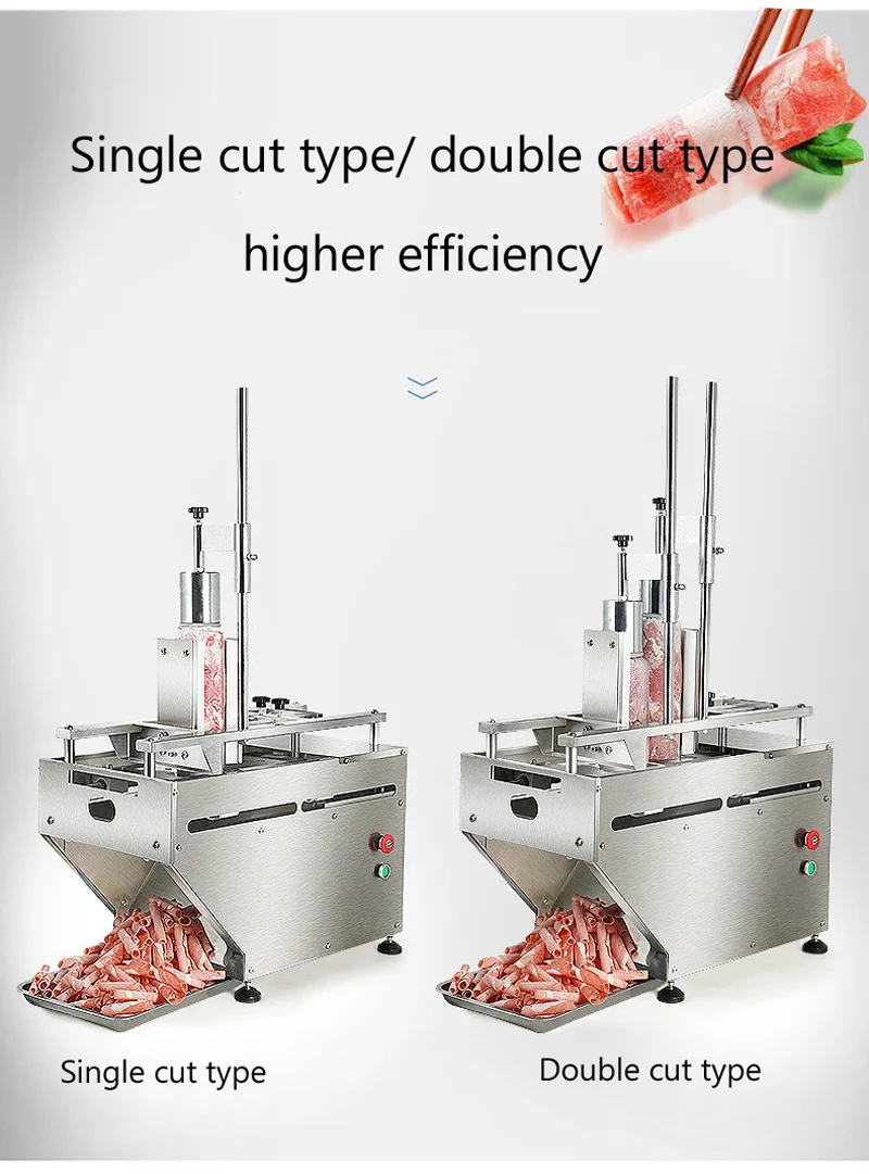 Description Picture 2 of itemHousehold Small Electric Meat Slicer Fully Automatic Frozen Beef And Lamb Slicer