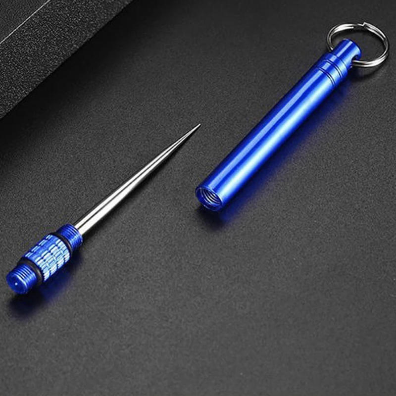 Description Picture 5 of itemPortable Outdoor Tool Stainless Steel Toothpick Brass Creative Combination Stainless Steel Portable Toothpick Fruit Toothpick