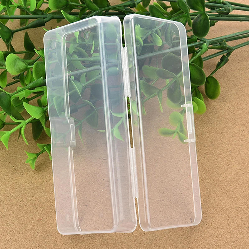 Description Picture 5 of item1PC Clear Plastic Box Rectangular Box Translucent Box Packing Storage Box Dustproof Durable Strong Jewelry Case Container
