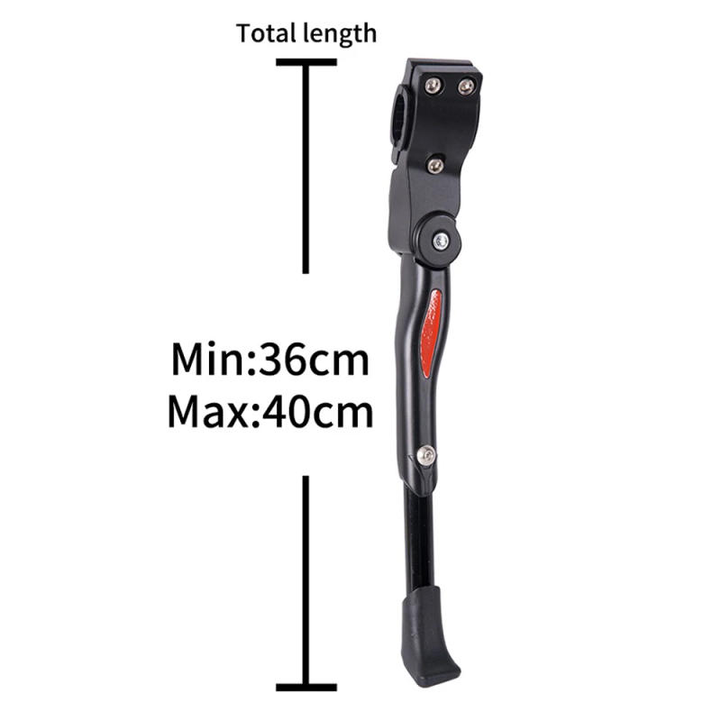Description Picture 3 of itemBicycle Kick Stand Road Bike Kickstand Heavy Duty Adjustable Mountain Bike Bicycle Cycle Prop Side Rear parking rack