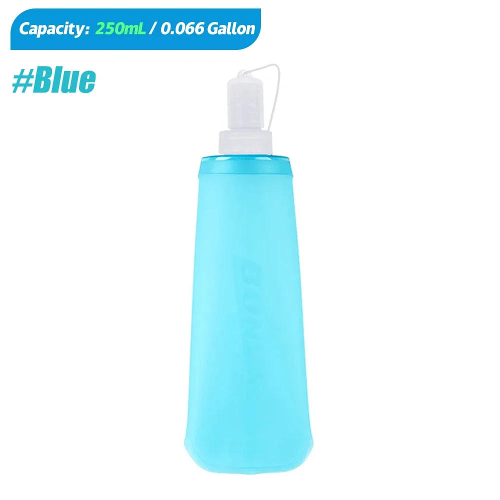 Description Picture 3 of item250ml/ 500ml TPU Outdoor Sport Bottle Folding Soft Flask Drink Water Bottle for Running Camping Hiking Bicycle Fitness Water Bag