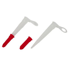Brand New Caulking Nozzles Other Hand Tools 10.5cm/4.13in 5 Set Caulk Install With Screws Mastic Plastic Tools None