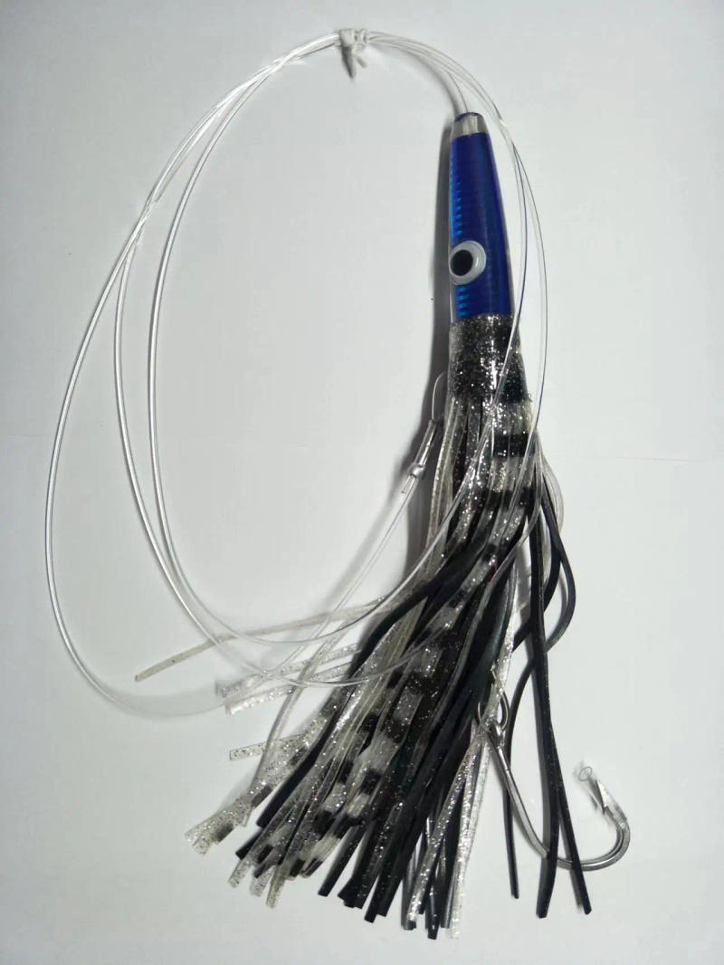 Description Picture 5 of itemDrag Fishing Resin Fish, Stainless Steel, No.8 Hook, 5 Pack, 140g,2 m Long, pulling Force 350 lbs, tuna, Swordfish