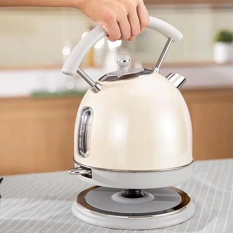 Description Picture 2 of item220V-240V Electric Water Kettle 1.8L 1800W 304 Stainless Steel With Thermometer Electric Boiling Coffee Tea Pot
