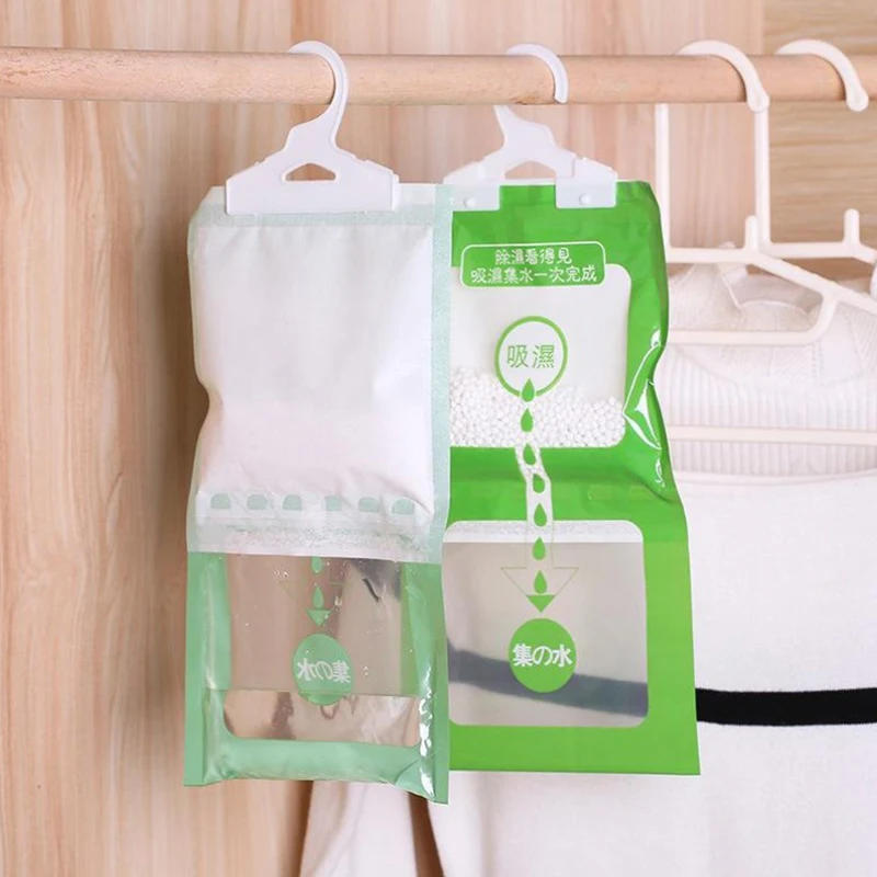 Description Picture 4 of itemHangable Wardrobe Moldproof Moisture Proof Dehumidification Bag Moisture Absorbing Bag Closet Dehumidizer Eco Friendly