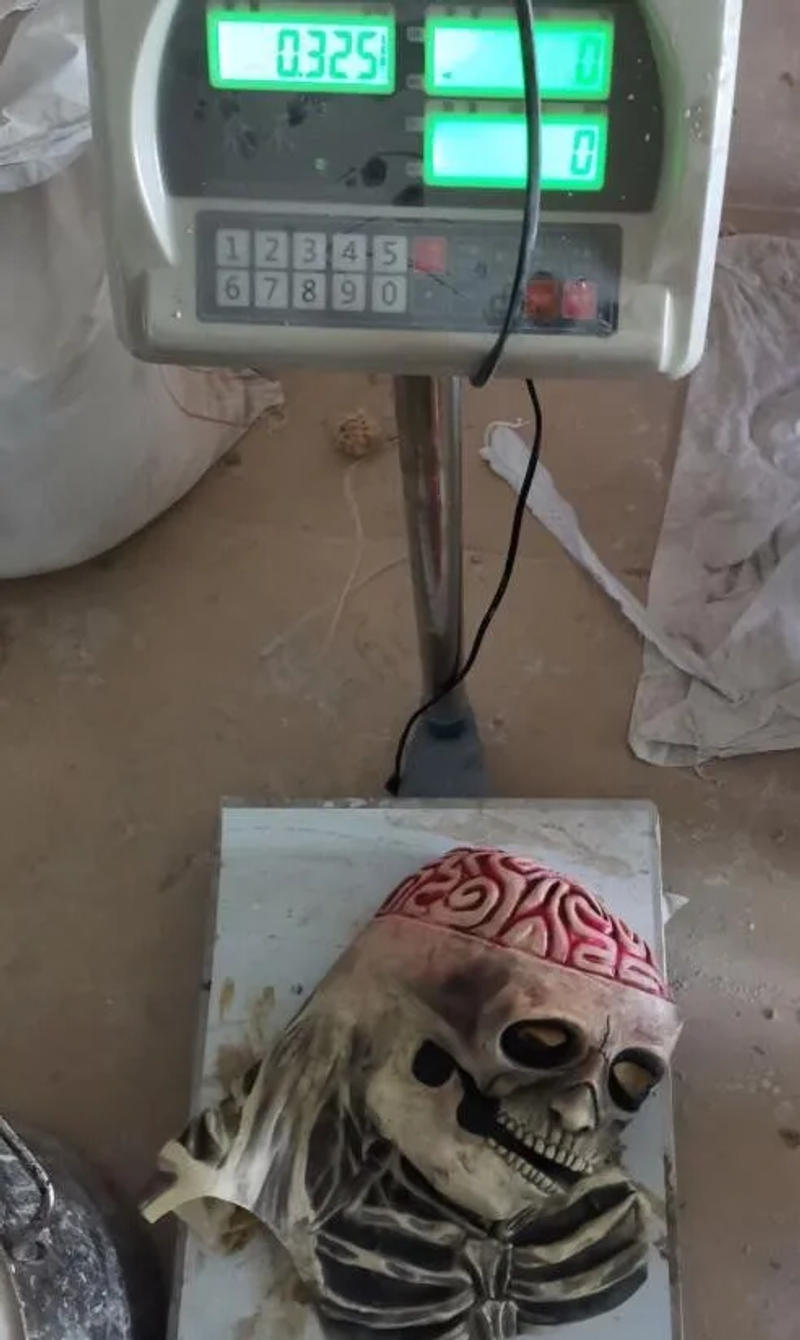 Description Picture 5 of itemHalloween Promotion Scary Mask Skull Mask Adult Entire Head Realistic Latex Helmet Scary Skeleton Ghost Mask for Cosplay Party