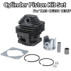 36mm Lawn Mower Cylinder Piston Kit Set for TL33 CG330 1E36F Dia Brush Cutter Grass Trimmer Cylinder Set Accessories