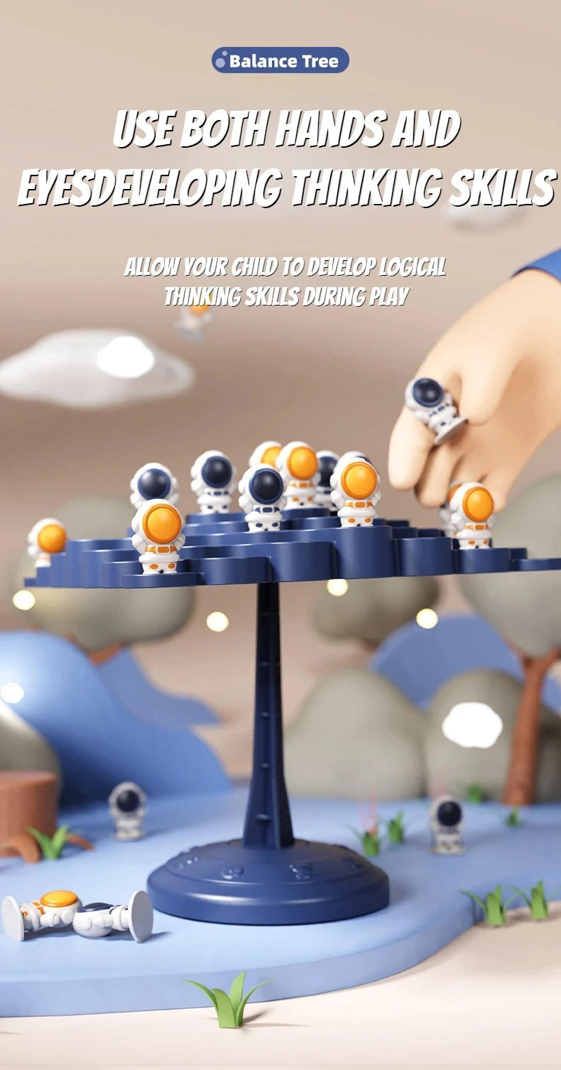 Description Picture 4 of itemGames of Tables for The Whole Family Board Iq Funny Table Games Roulette Party Chess Pieces Set Stacking Stone Children Balance