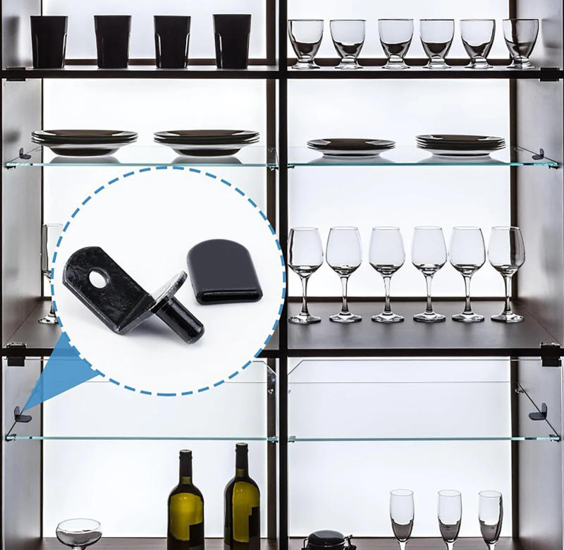 Description Picture 4 of itemL-Shaped Bracket Style Clips with Screws Furniture Shelf Bracket Pins for Household Practical Tools