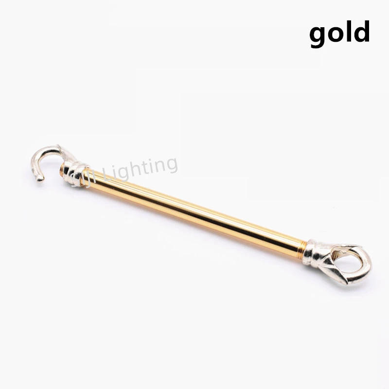 Description Picture 5 of itemM10 Chandelier Load Bearing Rod Both Side Hooks Metal Plating Lamp Tooth Tube Straight Rod Tube for Ceiling Light Pendant Lamp