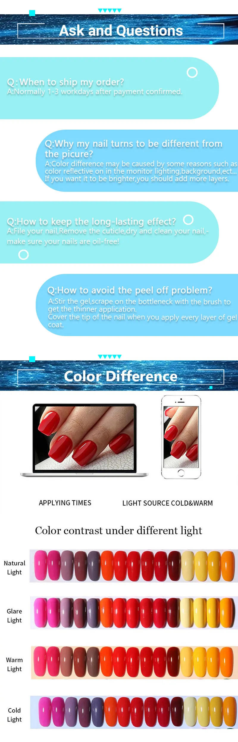 Description Picture 6 of itemLILYCUTE 5ML Auroras Ocean Blue Cat Magnetic Line Gel Nail Polish Pink Purple Sparkling Glitter Ultra-thin Painting Liner UV Gel