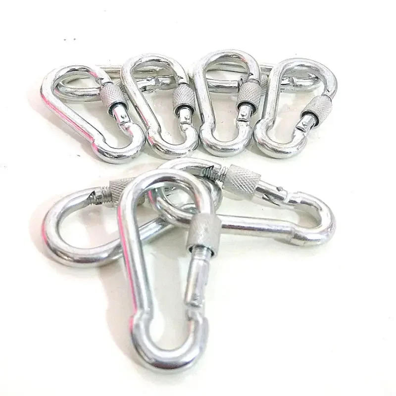 Description Picture 5 of itemM6/M8/M10 304 Stainless Steel Snap Hook with Screw Connecting Link Button Safety Hook Buckle Chain Connector Hasp