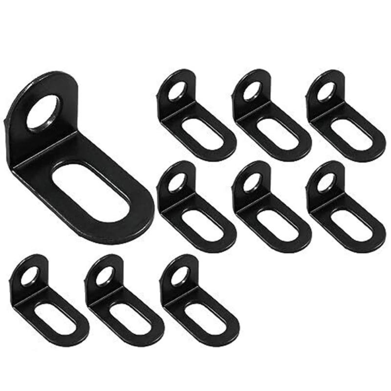 Description Picture 4 of item10Pcs Right Angle Bracket Corner Stand Stainless Steel Supporting L Shape Furniture Joint Shelf Support Furniture Hardware