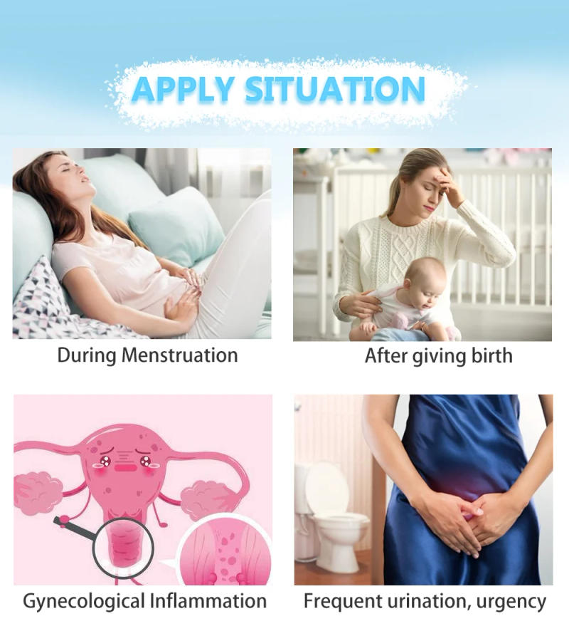 Description Picture 5 of item20pcs Chinese Herbal Gynecological Pads Medicine Tampons Vaginal Infection Silver-ion Gynecol Cure Care Medicated Sanitary Pad