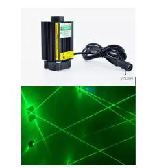 Powerful 100mW 532nm Green Laser Diode Module Dot Lights Room Escape 33x55mm