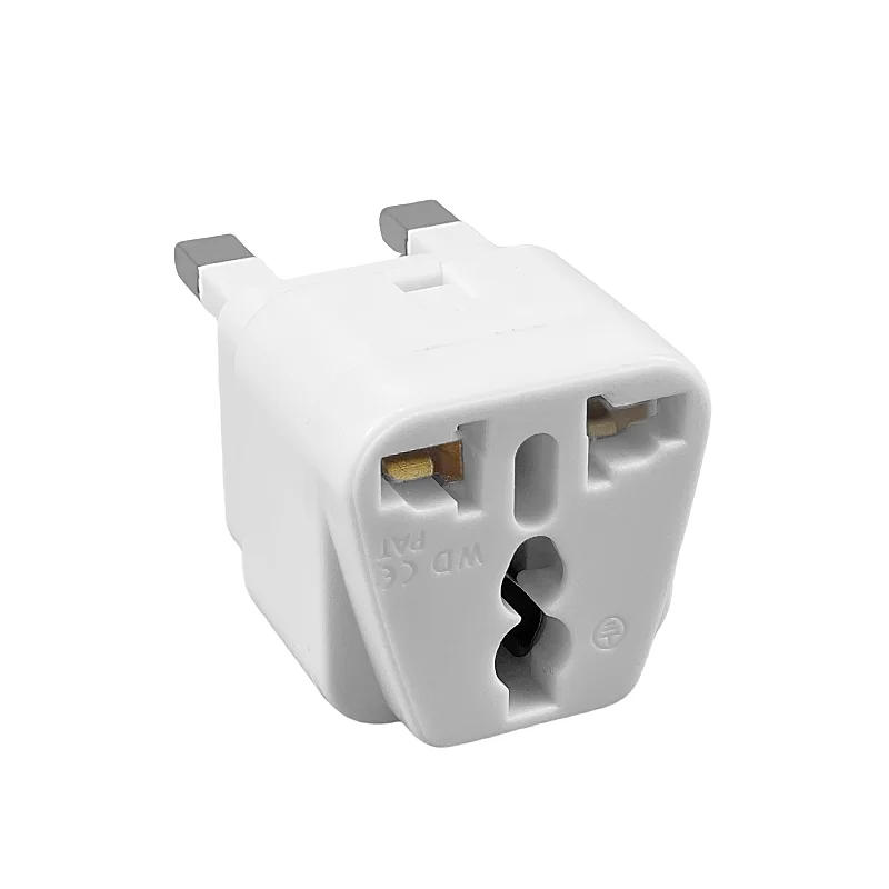 Description Picture 5 of item2 in 1 UK Plug Travel Adapter US EU AU to UK Universal High Quality Plug Adapter with 250V 13A Fuse EU To UK Converter AC Outlet