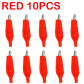 RED 10pcs medium
