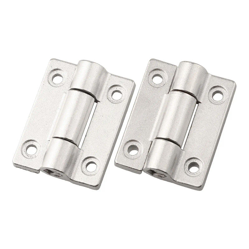 Description Picture 3 of item2PCS Random Stop Positioning Stop Flat Hinge Adjustable Torque Damping Hinge Shaft Cabinet Door Hinge Furniture Hardware