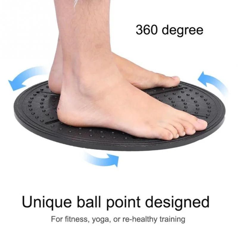 Description Picture 5 of itemYoga Balance Board Disc Round Waist Twister 360 Degree Rotation Exerciser Fitness Equipment Children Adult Waist Twisting Plate