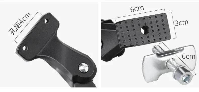 Description Picture 3 of itemAdjustable Bicycle Kickstand Aluminium Alloy MTB/Snow/Folding Bike/Electric Vehicle Bicycle Side Footrest Rack Support 22-29Inch