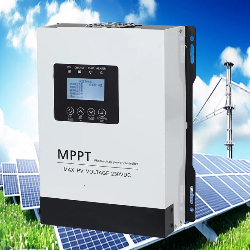 Description Picture 2 of item30A 60A 120A MPPT Solar Charge Controller Auto 12V 24V 48V 60V 72V 96V 230V Solar Panel System For Lifepo4 Lithium Lead Acid GEL