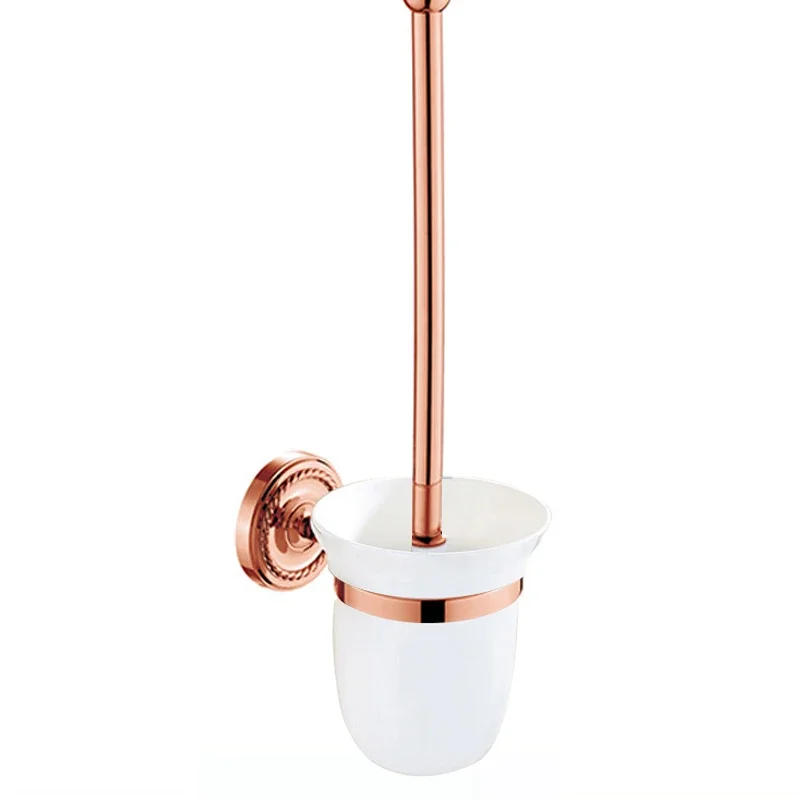 Description Picture 6 of itemSolid Brass Bathroom Accessories Set,Robe hook,Paper Holder,Towel Bar,Towel Ring,bathroom sets, Rose Gold Luxury Bath Towel Rack