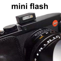 Mini Hot Shoe Rechargeable Miniature Camera Macro Xenon Flash for Mirrorless Digital Camera A7C DLUX5 GRIII GR2 GR3 GR3x