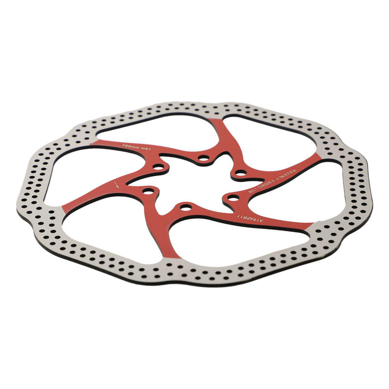 Description Picture 6 of item1pc Bicycle 160/180mm Stainless Rotors Disc Bike Brake For ROTOR Bicycle Brake Pad Parts Disc Brake Discs Cycling Accessories