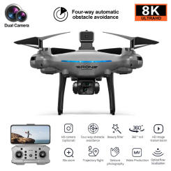 KY102 Drone Profesional 8K Dual-Camera Aerial Photography 360°Obstacle Avoidance Optical Flow Four-Axis Remote Control Aircraft