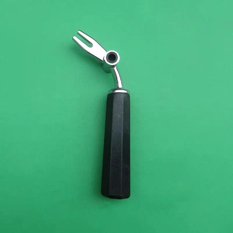 Description Picture 4 of item1PCS Guangshen Stainless Steel Valve Handle with Rubber Lever, Ice Cream Maker Replacement Parts for Spaceman Machine