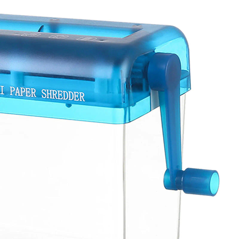 Description Picture 6 of itemManual Paper Shredder Hand Shredder Mini Household Handheld Paper Cutting Machine A4 Size Professional Paper Shredder