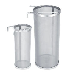 Stainless Steel Brew Beer Filter 300 Micron Wine Strainer Corrosion Resistant Beer Filter Mesh With Hook
